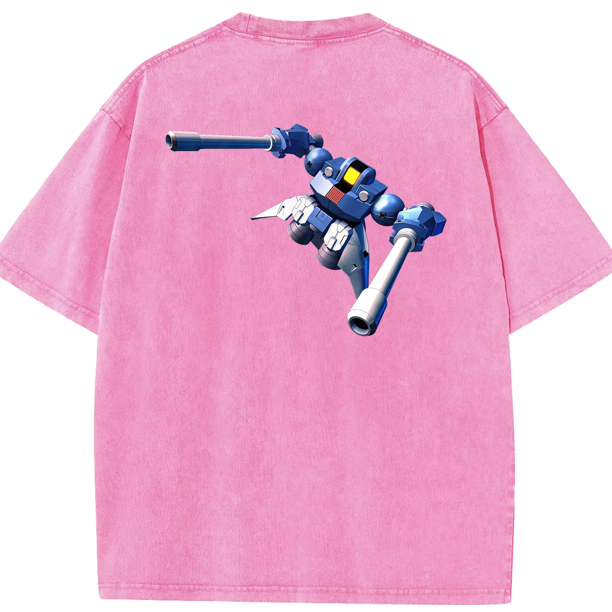 （画像用） 機動戦士ガンダム Mobile Suit Gundam 綿100% ヴィンテージ風 半袖Tシャツ（背面プリント）